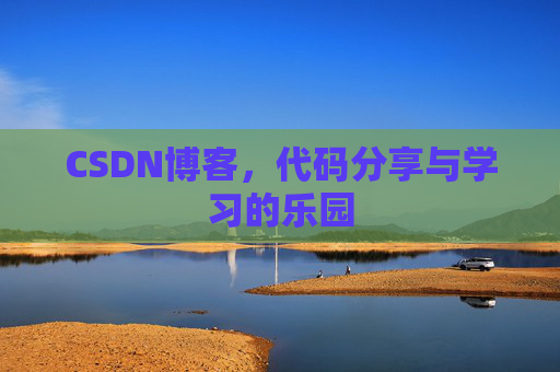 CSDN博客，代码分享与学习的乐园